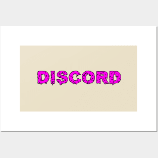 Discord Slime (pink) Posters and Art